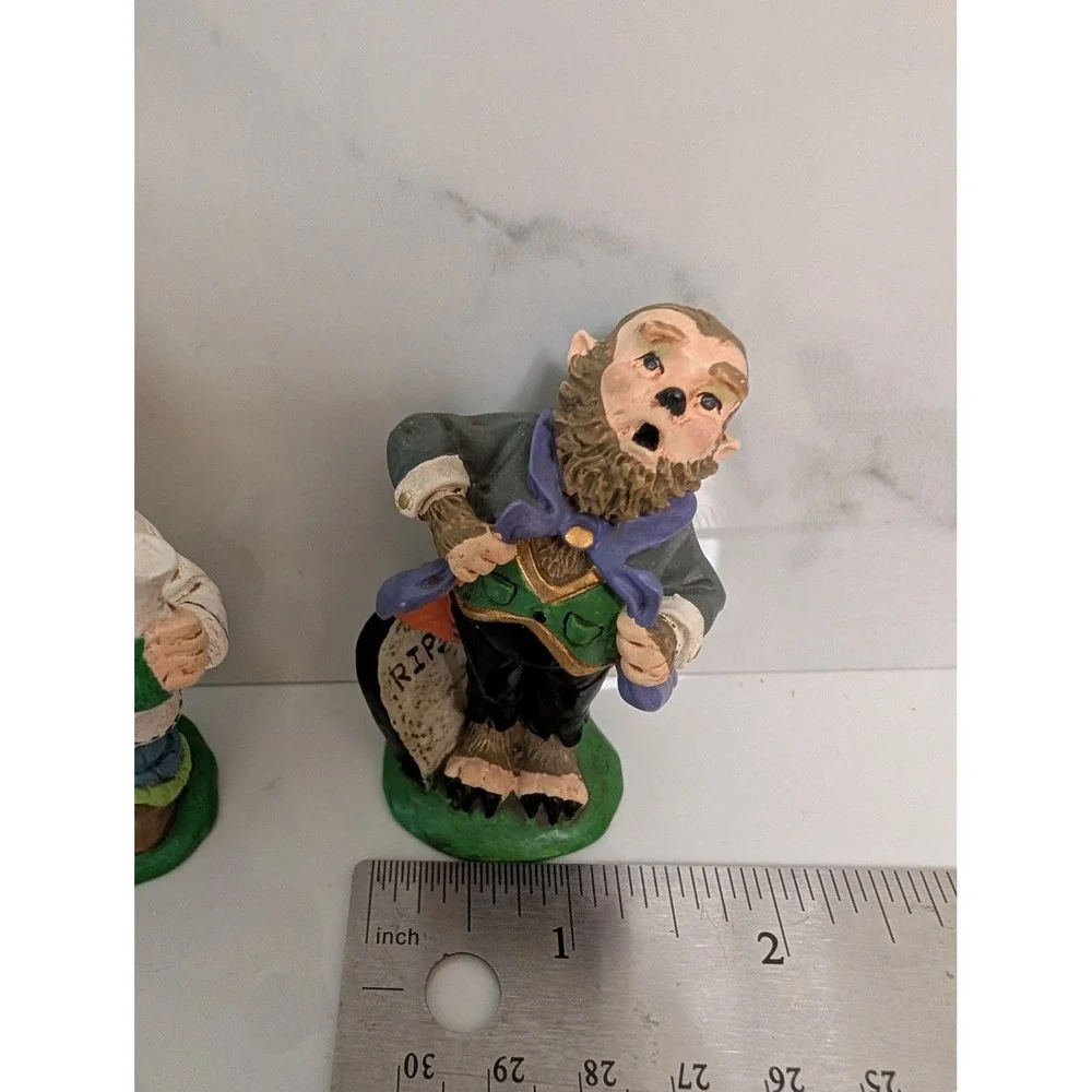 Midwest of Cannon Falls Creepy Hollow Figurines Mad Scientist Werewolf Halloween